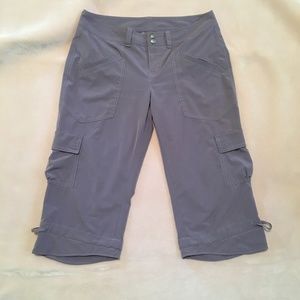 ATHLETA Purple Low Rise Dipper Capris